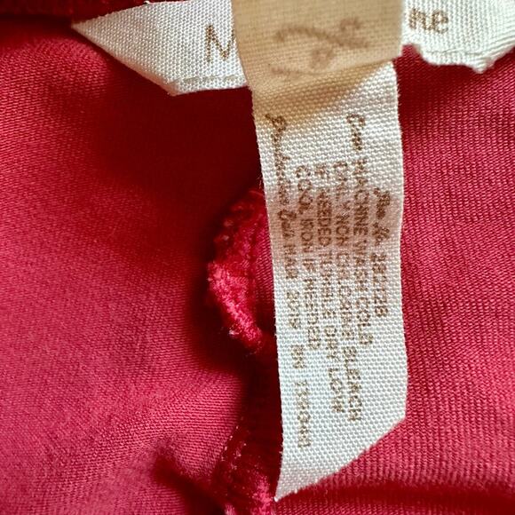 Matilda Jane Moments With You Hall Pass Scrappy Leggings Pants Red Polka Dot 8 - Picture 6 of 7